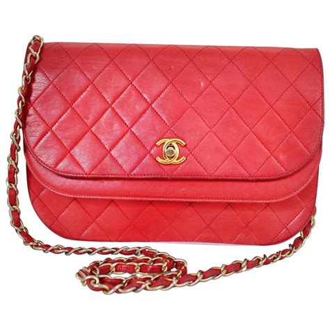 chanel red bag new|authentic red chanel bags.